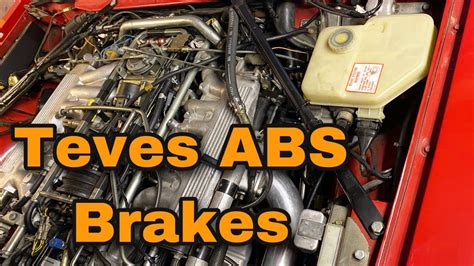 How to bleed Jaguar XJS Teves ABS Brakes .